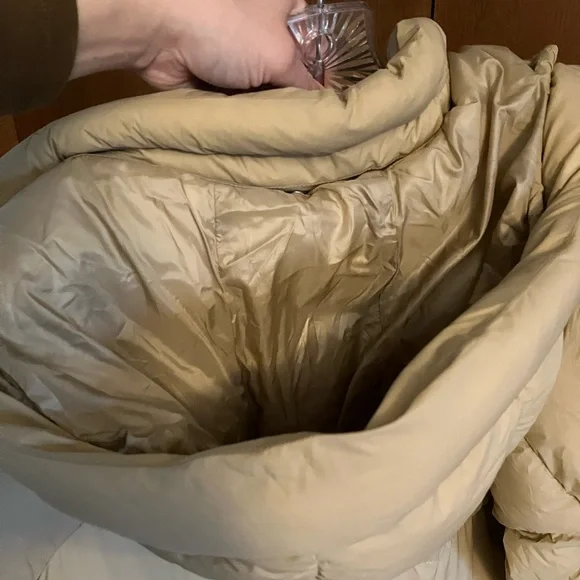 The Arrivals Beige Puffer Jacket - Picture 5 of 13